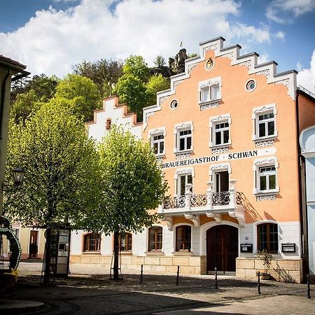 Gasthaus Schwan Riedenburg Eksteriør billede
